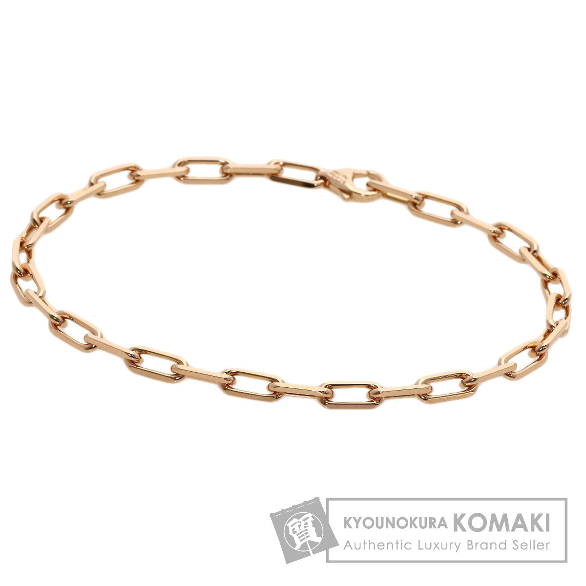CARTIER Santos Bracelet K18 Pink Gold Ladies [Used]