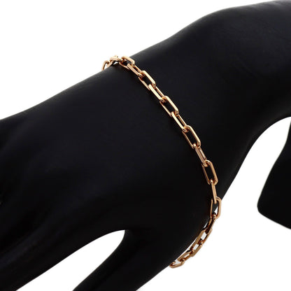 CARTIER Santos Bracelet K18 Pink Gold Ladies [Used]