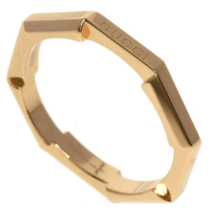 GUCCI Link to Love #11 Ring K18 Pink Gold Ladies [Used]