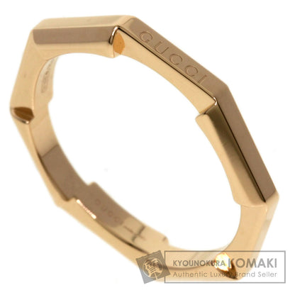 GUCCI Link to Love #11 Ring K18 Pink Gold Ladies [Used]