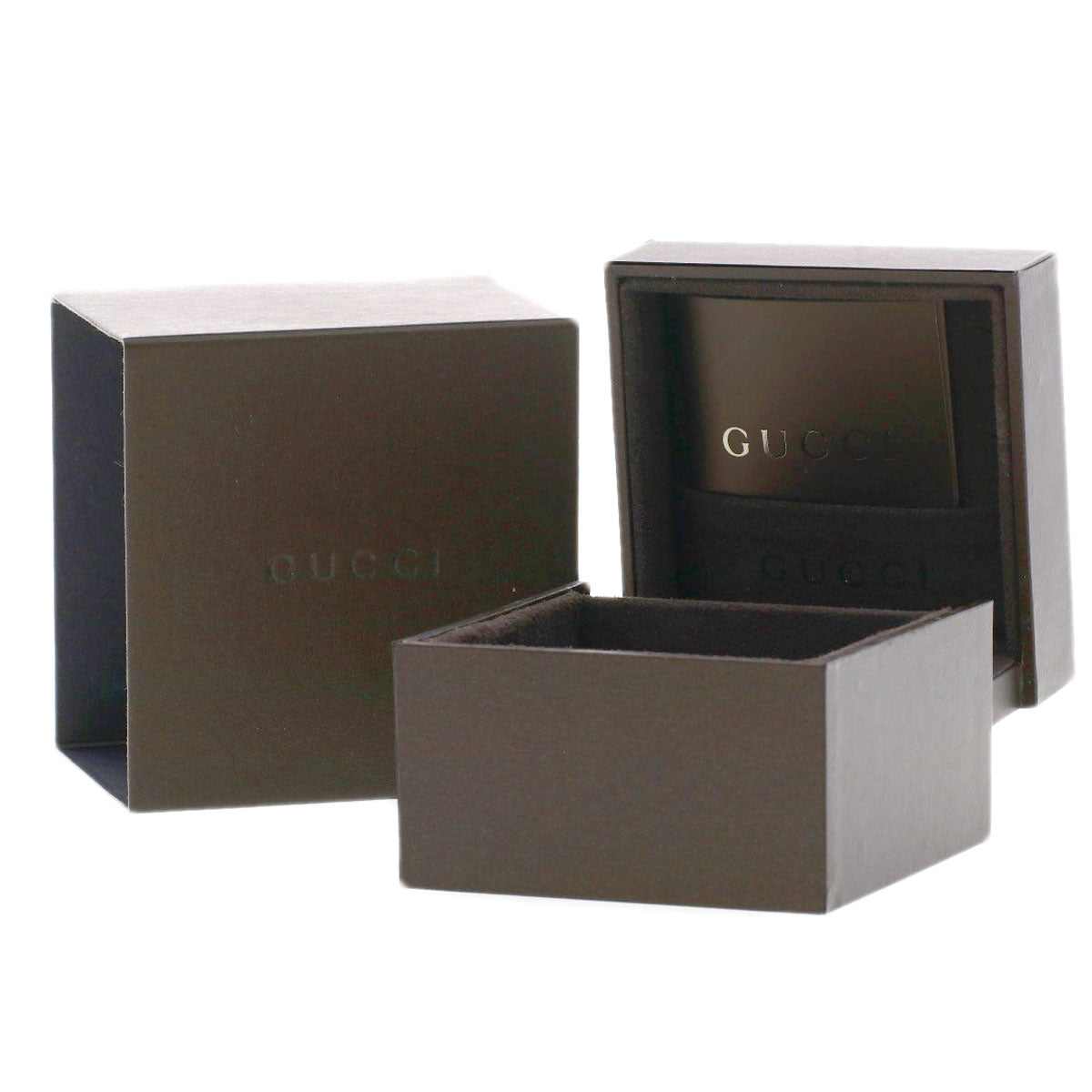GUCCI Link to Love #11 Ring K18 Pink Gold Ladies [Used]