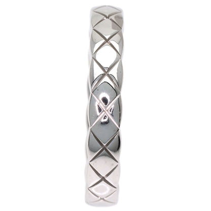 CHANEL Coco Crush Small #48 Ring K18 White Gold Ladies [Used]