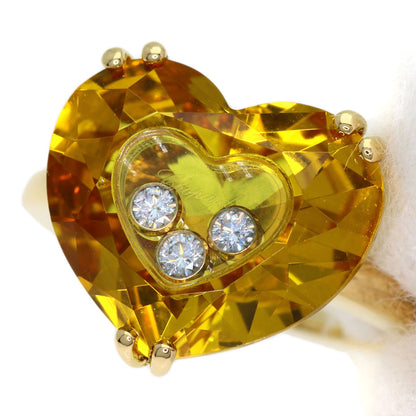 Chopard Saw Happy diamond Ring K18 Yellow Gold Ladies [Used]