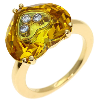 Chopard Saw Happy diamond Ring K18 Yellow Gold Ladies [Used]