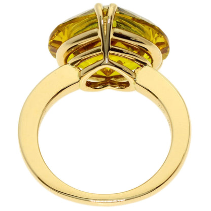 Chopard Saw Happy diamond Ring K18 Yellow Gold Ladies [Used]