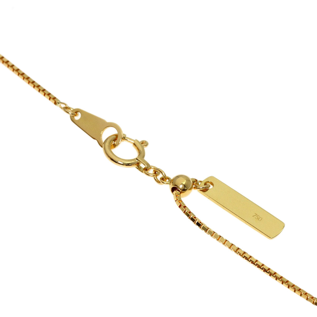 TASAKI Baroque Pearl Station Necklace K18 Yellow Gold Ladies [Used]