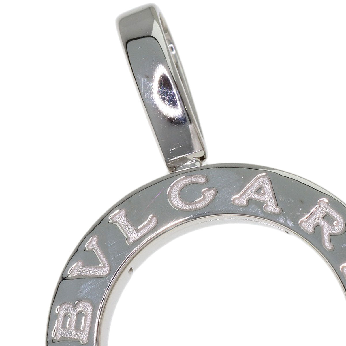BVLGARI Allegra Multi Stone Pendant top K18 White Gold Ladies [Used]
