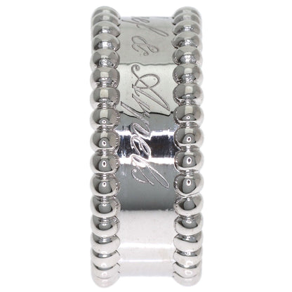 Van Cleef & Arpels Perle Signature Medium #49 Ring K18 White Gold Ladies [Used]