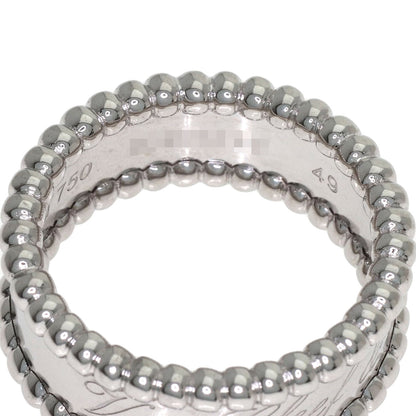 Van Cleef & Arpels Perle Signature Medium #49 Ring K18 White Gold Ladies [Used]