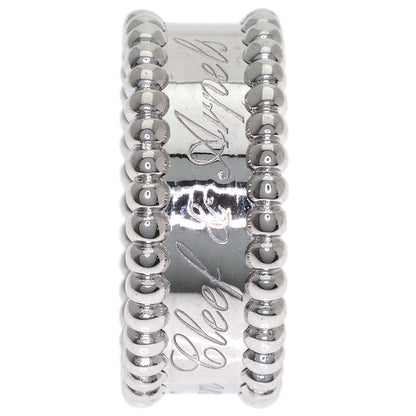 Van Cleef & Arpels Perle Signature Medium #49 Ring K18 White Gold Ladies [Used]