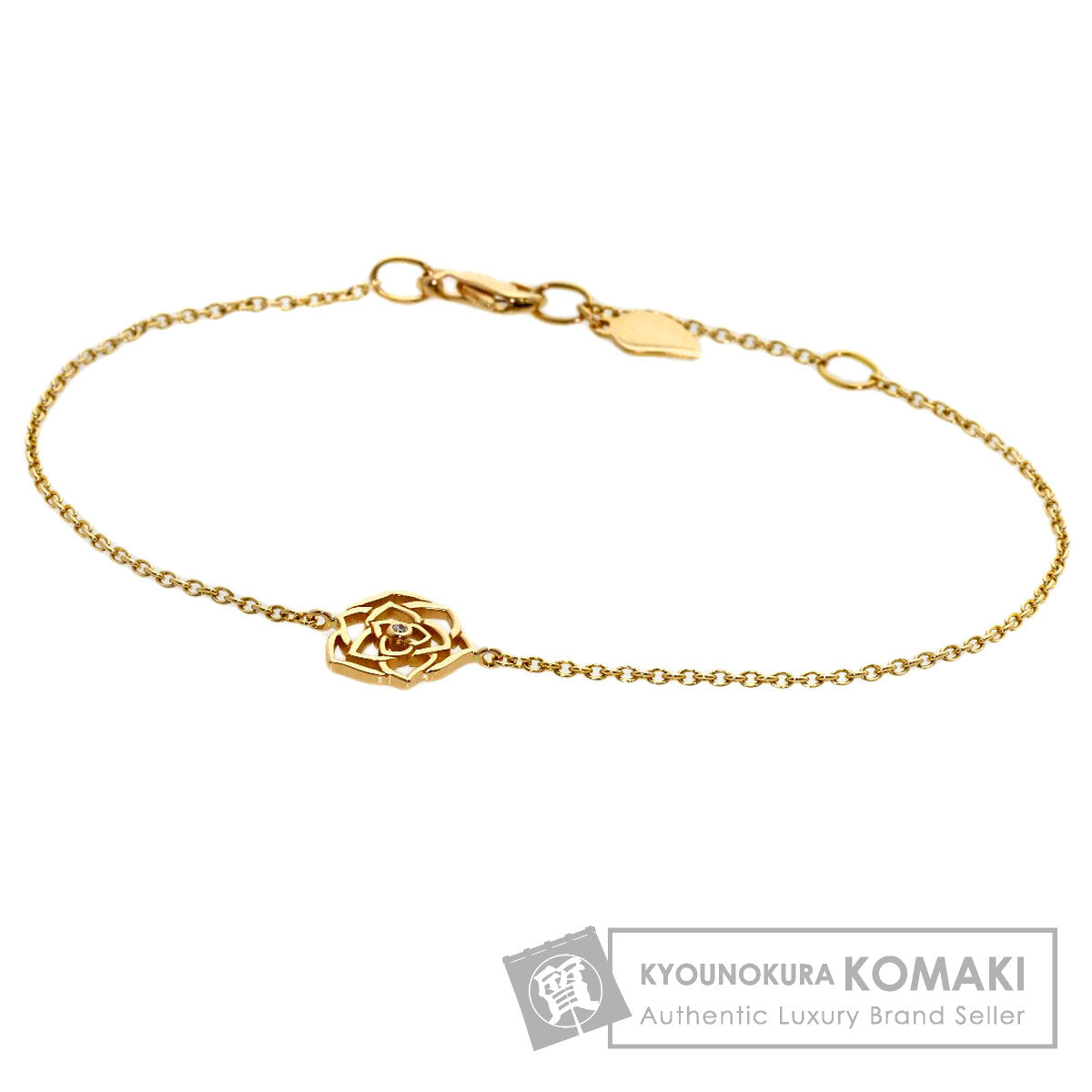 PIAGET Rose Diamond Bracelet K18 Pink Gold Ladies [Used]