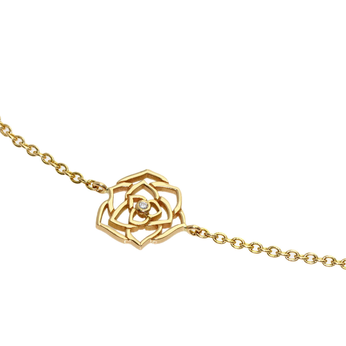 PIAGET Rose Diamond Bracelet K18 Pink Gold Ladies [Used]