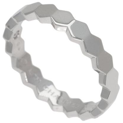 Chaumet Honeycomb B de Chaumet MM #58 Ring K18 White Gold Ladies [Used]
