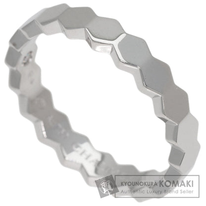 Chaumet Honeycomb B de Chaumet MM #58 Ring K18 White Gold Ladies [Used]
