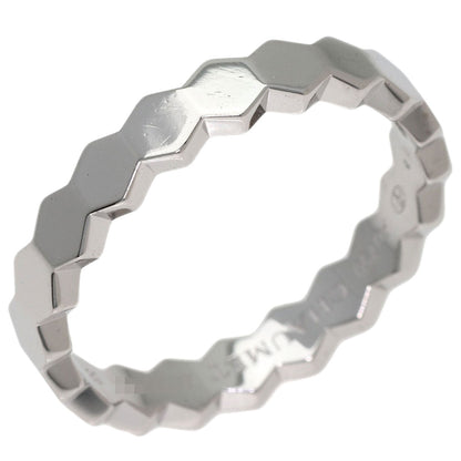 Chaumet Honeycomb B de Chaumet MM #58 Ring K18 White Gold Ladies [Used]