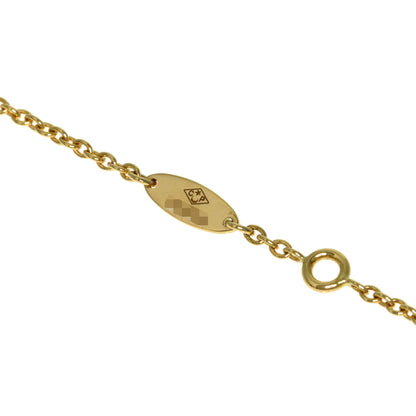 Dior Mimiwi 3PDiamond Necklace K18 Yellow Gold Ladies [Used]
