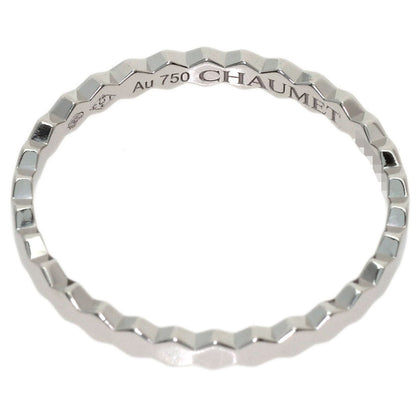 Chaumet Honeycomb B de Chaumet SM #59 Ring K18 White Gold Ladies [Used]