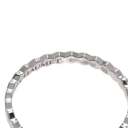 Chaumet Honeycomb B de Chaumet SM #59 Ring K18 White Gold Ladies [Used]