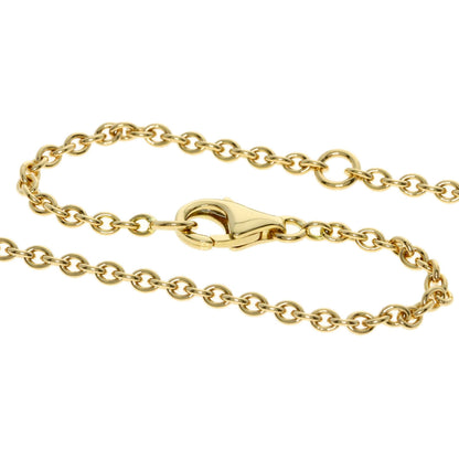 Van Cleef & Arpels Pure Alhambra Shell Necklace K18 Yellow Gold Ladies [Used]