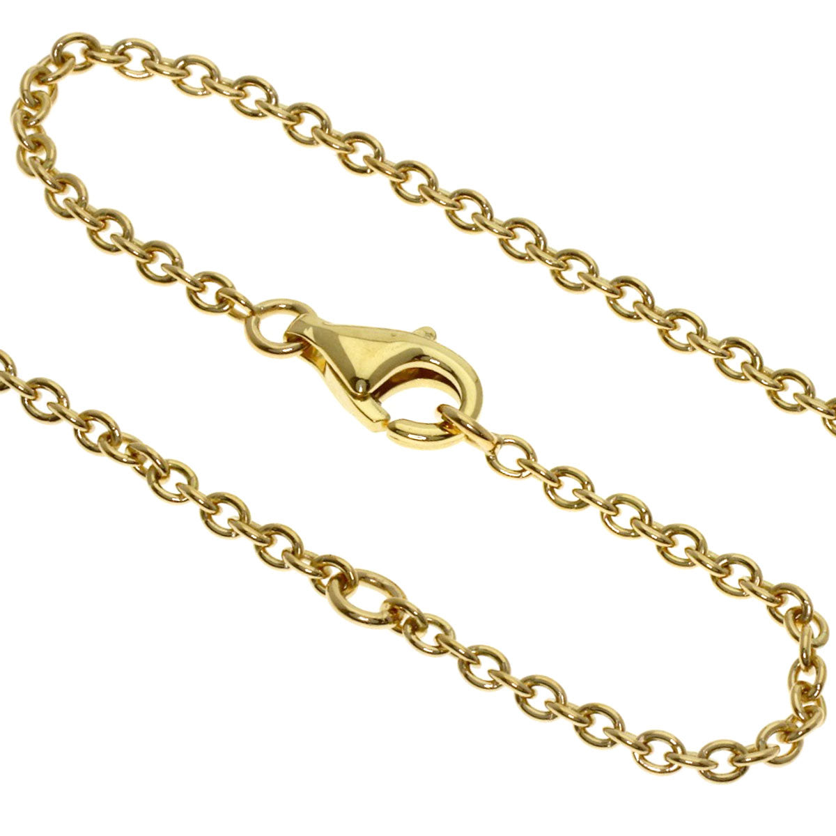 Van Cleef & Arpels Pure Alhambra White Shell Necklace K18 Yellow Gold Ladies [Used]