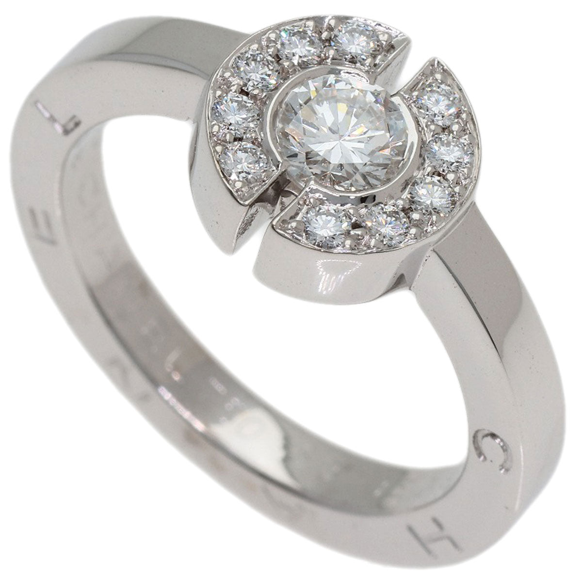 CHANEL Diamond #53 Ring K18 White Gold Ladies [Used]