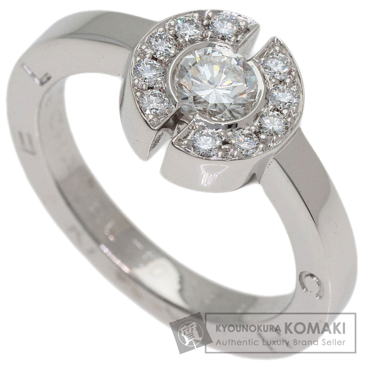 CHANEL Diamond #53 Ring K18 White Gold Ladies [Used]