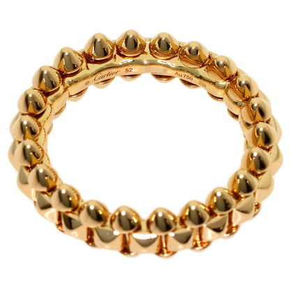CARTIER Clash de Cartier #52 Ring K18 Pink Gold Ladies [Used]