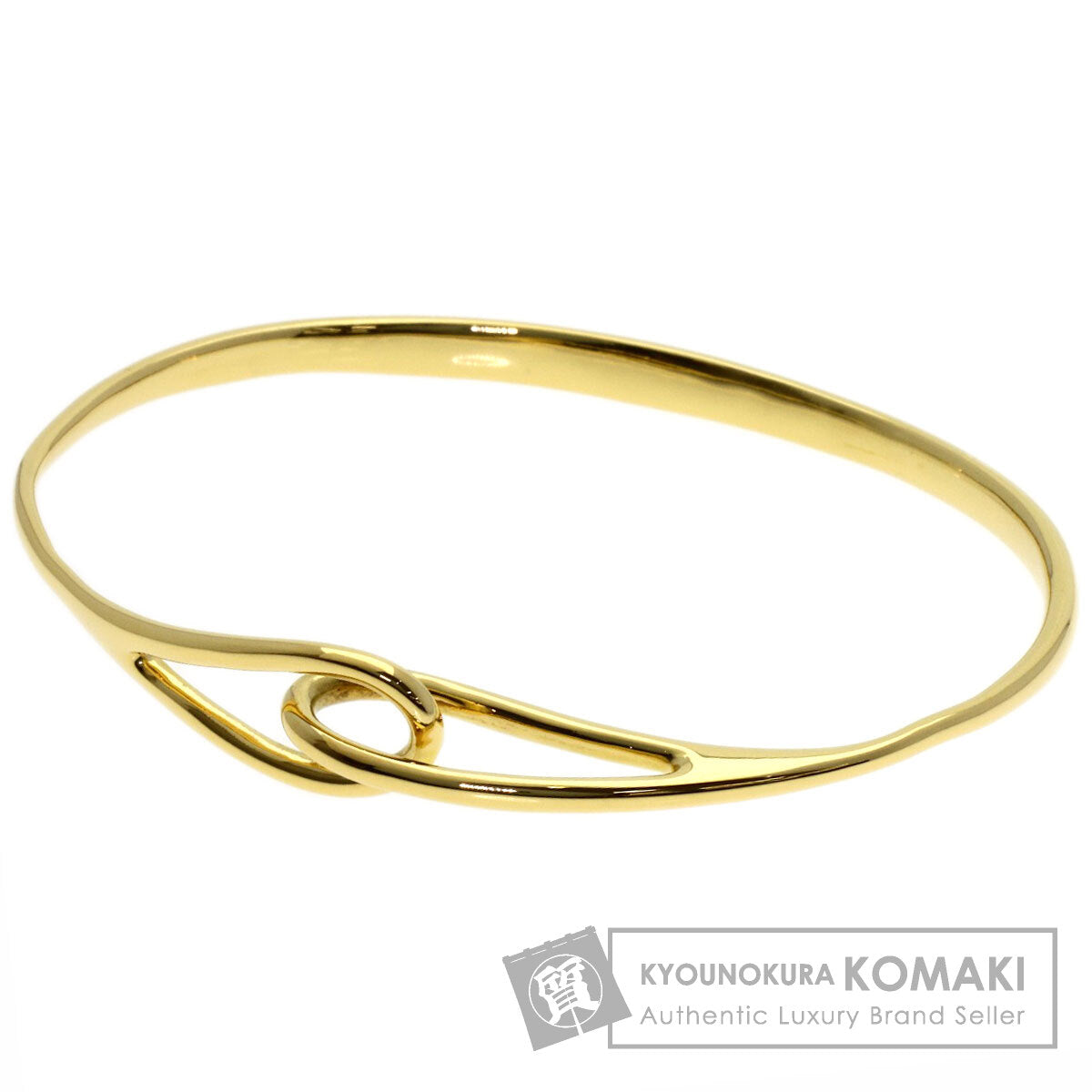 TIFFANY&Co. Double loop Bracelet K18 Yellow Gold Ladies [Used]