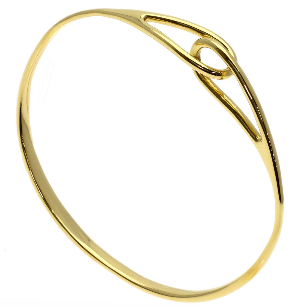 TIFFANY&Co. Double loop Bracelet K18 Yellow Gold Ladies [Used]