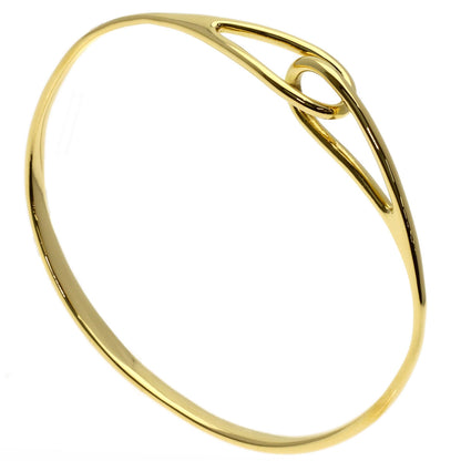 TIFFANY&Co. Double loop Bracelet K18 Yellow Gold Ladies [Used]