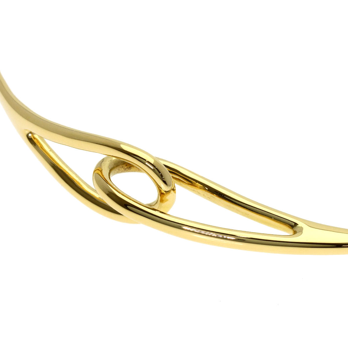 TIFFANY&Co. Double loop Bracelet K18 Yellow Gold Ladies [Used]