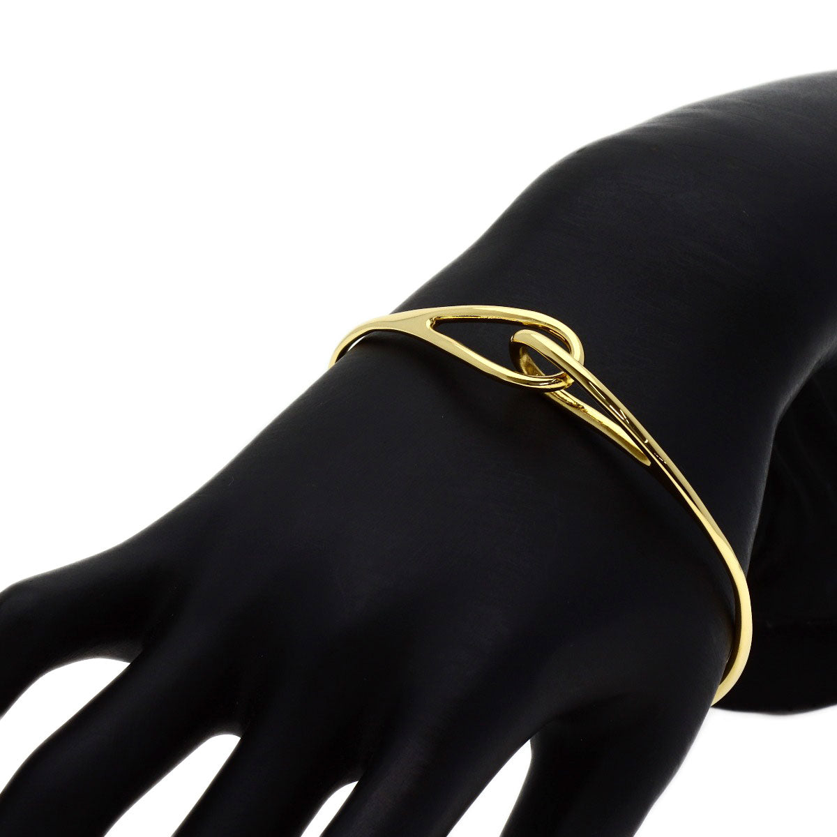 TIFFANY&Co. Double loop Bracelet K18 Yellow Gold Ladies [Used]