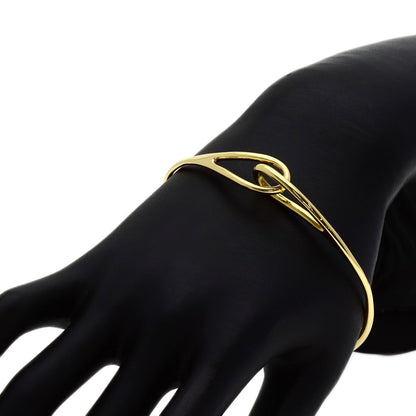 TIFFANY&Co. Double loop Bracelet K18 Yellow Gold Ladies [Used]