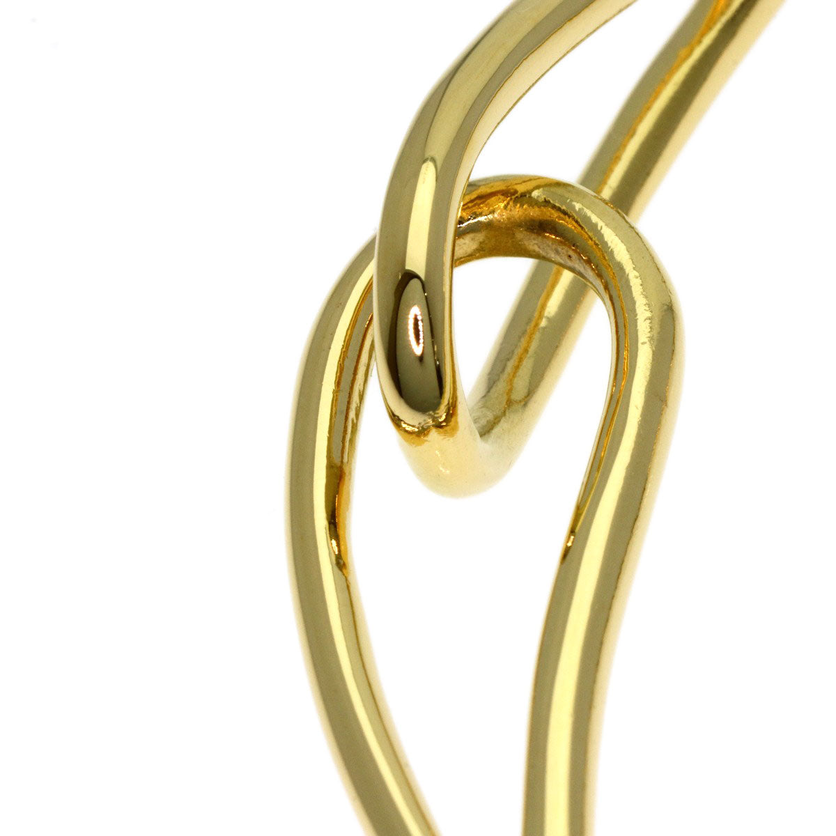 TIFFANY&Co. Double loop Bracelet K18 Yellow Gold Ladies [Used]