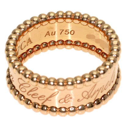 Van Cleef & Arpels Perle Signature #48 Ring K18 Pink Gold Ladies [Used]