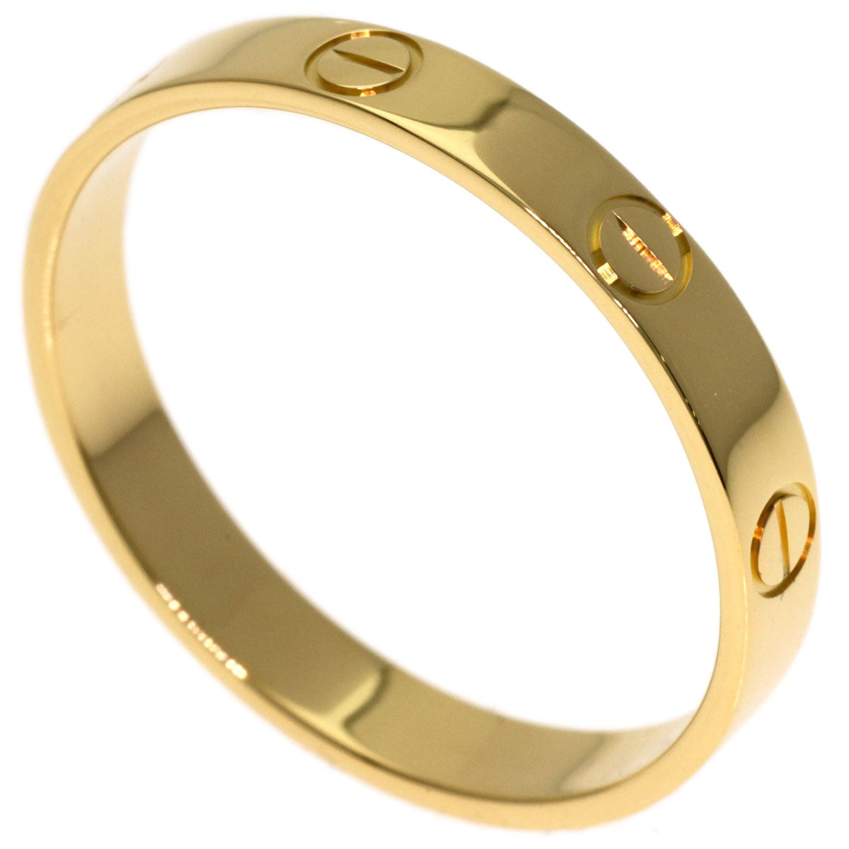 CARTIER Mini Love Ring #62 Ring K18 Yellow Gold Ladies [Used]