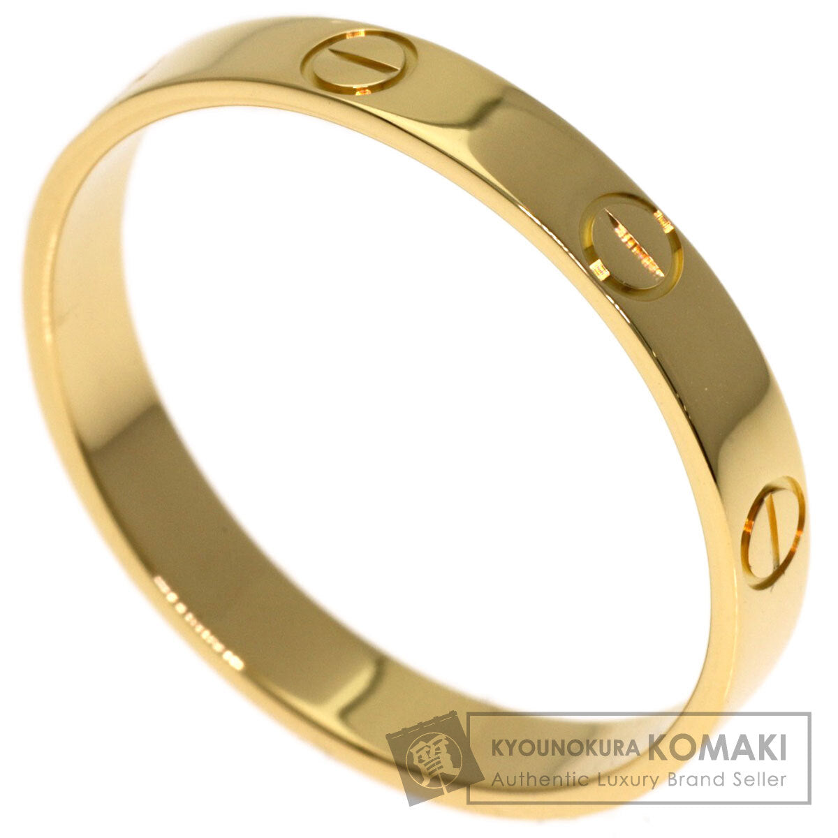 CARTIER Mini Love Ring #62 Ring K18 Yellow Gold Ladies [Used]