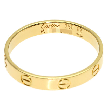 CARTIER Mini Love Ring #62 Ring K18 Yellow Gold Ladies [Used]