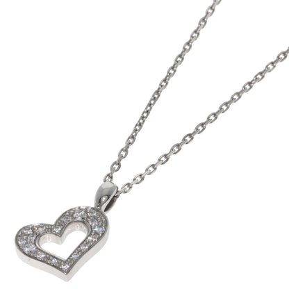 PIAGET Limelight Heart Diamond Necklace K18 White Gold Ladies [Used]