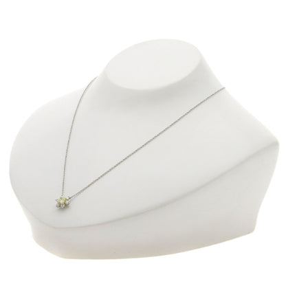 TIFFANY&Co. Buttercup Yellow Diamond Necklace Platinum PT950 18K Yellow GoldLadies [Used]