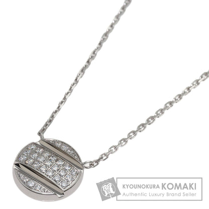 Chaumet Class One Diamond Necklace K18 White Gold Ladies [Used]
