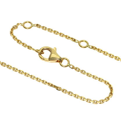 Chaumet Class One Citrin Diamond Necklace K18 Yellow Gold Ladies [Used]