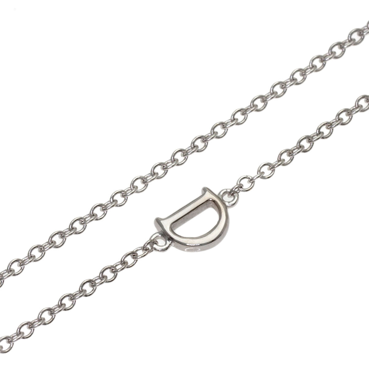 Damiani Belle Epoque Iceberg Sapphire Diamond SM Necklace K18 White Gold Ladies [Used]