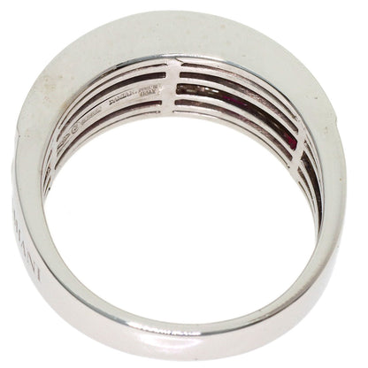 Damiani Belle Epoque Ruby Diamond Ring K18 White Gold Ladies [Used]