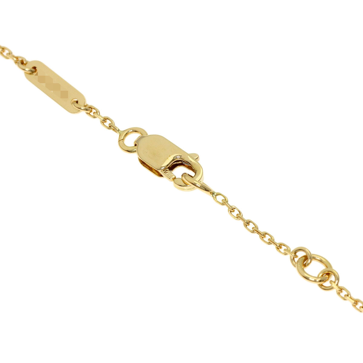 Van Cleef & Arpels Sweet Alhambra Shell Bracelet K18 Yellow Gold Ladies [Used]