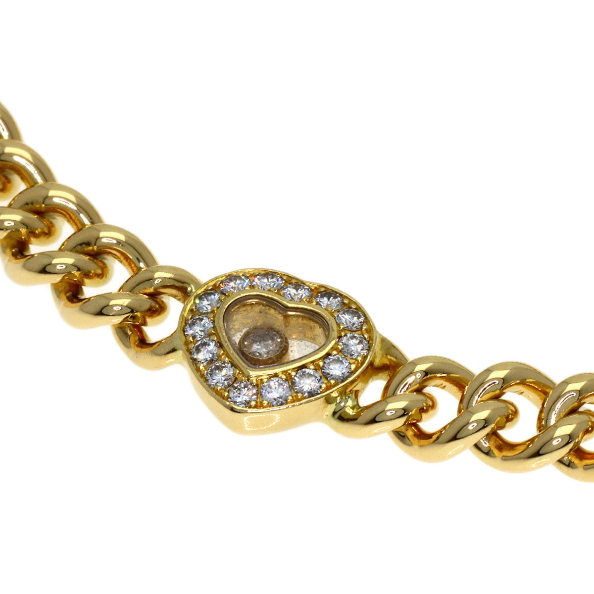 Chopard Happy diamond Bracelet K18 Yellow Gold Ladies [Used]