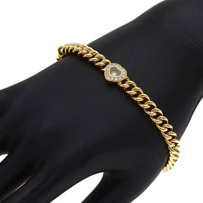 Chopard Happy diamond Bracelet K18 Yellow Gold Ladies [Used]