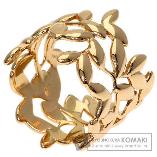 TIFFANY&Co. Olive leaf Ring K18 Pink Gold Ladies [Used]