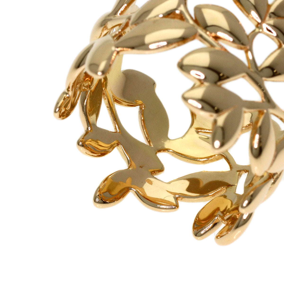 TIFFANY&Co. Olive leaf Ring K18 Pink Gold Ladies [Used]