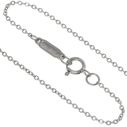 TIFFANY&Co. Torque Narrow Diamond Necklace K18 White Gold Ladies [Used]
